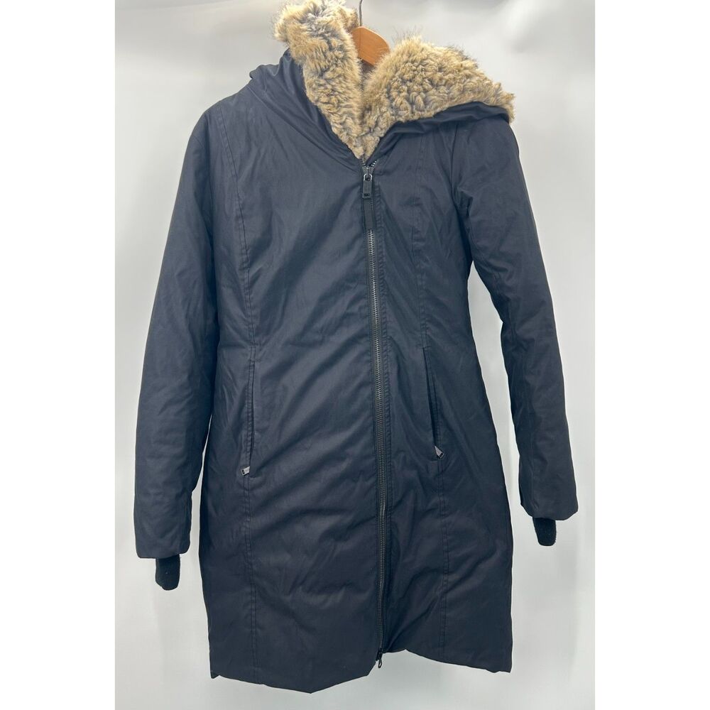 Aritzia Babaton St. Moritz Parka Black Down Puffer Jacket Down Jacket Sz XS
